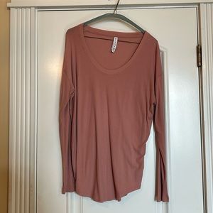 Athleta cloudlight ribbed stratus top